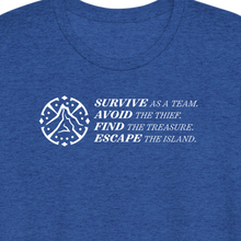 Load image into Gallery viewer, Survive Avoid Find Escape T-shirt