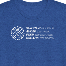 Load image into Gallery viewer, Survive Avoid Find Escape T-shirt

